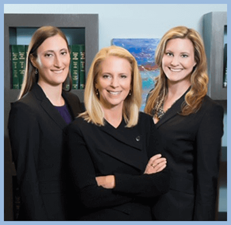 Group shot of attorneys Jordana S. Kershner, Nancy F. Baskin and Meghan C. Thorp